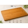 Pionny Bambu Kalın Kesme Tahtası ve Steak 40x30 cm