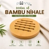 Pionny Bambu Yuvarlak Nihale - Açık Kahverengi - 17 cm