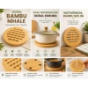 Pionny Bambu Yuvarlak Nihale - Açık Kahverengi - 17 cm