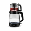 Emsan Glass Tea XL 2 in 1 Cam Çay Makinesi ve Kettle - Space Gray