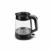Emsan Glass Tea XL 2 in 1 Cam Çay Makinesi ve Kettle - Space Gray