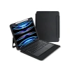 Apple iPad Pro 13 2025 M5 Zore Border Keyboard Bluetooh Bağlantılı Standlı Klavyeli Tablet Kılıfı