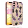 Apple iPhone 11 Kılıf Desenli Kamera Korumalı Parlak Zore Nora Kapak