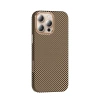 Apple iPhone 16 Pro Kılıf M-safe Şarj Özellikli Karbon Fiber Görünümlü Zore Gros Kapak