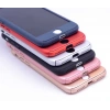 Apple iPhone 7 Plus Kılıf Zore 360 3 Parçalı Rubber Kapak