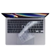 Apple Macbook 16 Touch Bar A2141 Zore Klavye Koruyucu Şeffaf Silikon Ped