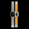 Apple Watch 7 45mm Zore KRD-149 Titanyum Silikon Kordon