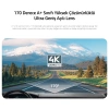 DAIVIN A6M 4k Qhd Wifi Adas 170° Ultra Geniş Açılı Gece Görüşlü Ön ve Arka Araç İçi Kamera