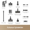 Dreame Z30 Dikey Şarjlı Süpürge - Siyah