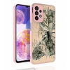 Galaxy A23 Kılıf Desenli Kamera Korumalı Parlak Zore Nora Kapak