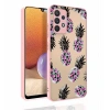Galaxy A32 4G Kılıf Desenli Kamera Korumalı Parlak Zore Nora Kapak