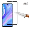 Galaxy A70 Zore Kenarları Kırılmaya Dayanıklı Cam Ekran Koruyucu