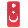 Galaxy J2 Pro 2018 Kılıf Zore Bayrak Silikon