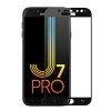Galaxy J730 Pro Zore Kenarları Kırılmaya Dayanıklı Cam Ekran Koruyucu