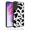 Galaxy S21 FE Kılıf Desenli Kamera Korumalı Parlak Zore Nora Kapak