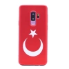 Galaxy S9 Plus Kılıf Zore Bayrak Silikon