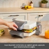Karaca Swiss 4 Dilim Kapasiteli Izgara ve Tost Makinesi 1800W - Krem