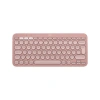 Logitech Pebble Keys 2 K380s Multi-Device Bluetooth Klavye - Pudra Pembe