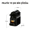 Nespresso D40 Inissia Kapsüllü Kahve Makinesi - Siyah
