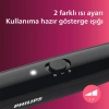 Philips BHH880/00 Isıtmalı Saç Düzleştirici Tarak Siyah-Pembe