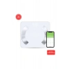 RossClean Smart Life 2 Yağ Ölçer Fonksiyonlu Akıllı Bluetooth Tartı Beyaz