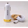 Zore 3 Usb li 2 in 1 Micro Araç Şarj Seti 3000 Mah