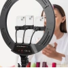 Zore LJJ22 RGB Light 56cm Işıklı Telefon Tutucu Ring Light
