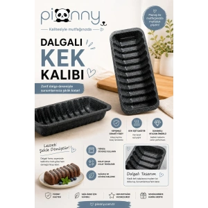 Pionny Baton Dilimli Döküm Kek Kalıbı