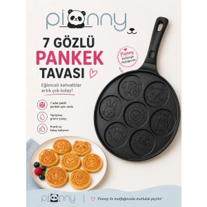 Pionny Döküm 27 Cm Pankek Tavası Siyah