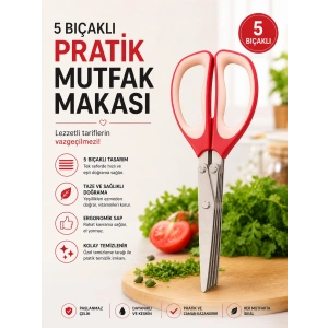 Pionny 5 Bıçaklı Sebze Doğrama Makası