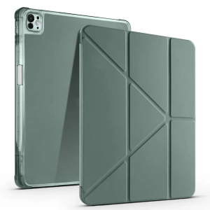 Apple iPad Air 13 2025 M3 Kılıf Zore Tri Folding Kalem Bölmeli Standlı Kılıf