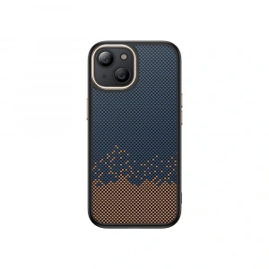 Apple iPhone 14 Plus Kılıf M-safe Şarj Özellikli Karbon Fiber Görünümlü Zore Antina Kapak