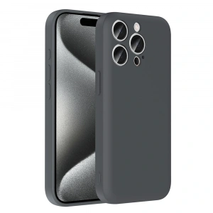 Apple iPhone 15 Pro Kılıf Kamera Korumalı Kartlık Hazneli Zore Vitra Kapak