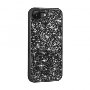 Apple iPhone 16E Kılıf Parlak Taşlı Tasarım Zore Pırlanta Kapak