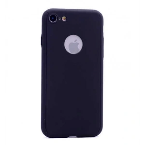 Apple iPhone 5 Kılıf Zore 360 3 Parçalı Rubber Kapak