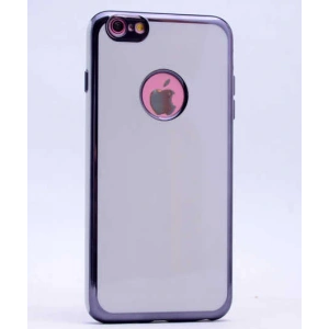 Apple iPhone 7 Kılıf Zore Arkası Parlak 360 Silikon