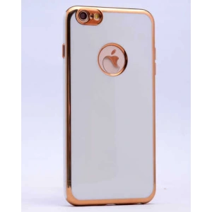 Apple iPhone 7 Plus Kılıf Zore Arkası Parlak 360 Silikon