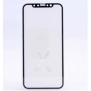 Apple iPhone X Zore Kenarları Kırılmaya Dayanıklı Cam Ekran Koruyucu