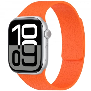 Apple Watch 10 46mm Zore KRD-136 Kabartma Desenli Silikon Kordon