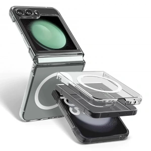 Galaxy Z Flip 6 Kılıf Kamera Korumalı M-safe Sert PC Zore Porto Kapak