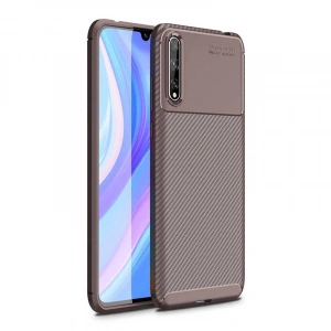 Huawei P Smart S (Y8P) Kılıf Zore Negro Silikon Kapak