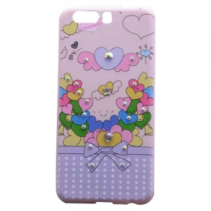 Huawei P10 Plus Kılıf Zore Pembiş Silikon