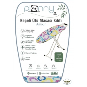 Pionny Keçeli Ütü Masası Kılıfı - 55x140 cm - Amour