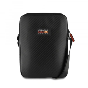 Redbull Orjinal Lisanslı PU Karbon Fiber Tasarımlı 10 inç Çapraz Vücut Çantası
