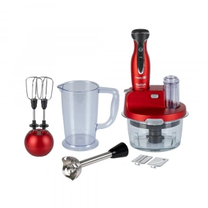Tefal Powelix Activflow Expert Cam Hazneli 1500 W Blender Seti - Kırmızı