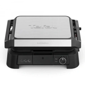 Tefal SuperGrill 3in1 Elektrikli Izgara ve Tost Makinesi - Inox