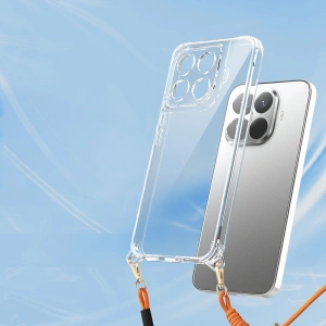 Xiaomi 15T Pro Kılıf Airbagli Takılabilir Askı Aparatlı Zore Snap Silikon Kapak