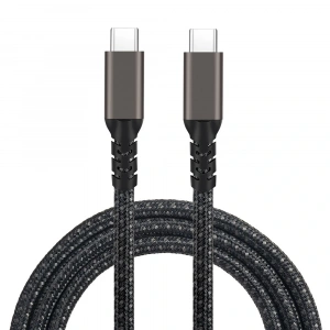 Zore 2.Jenerasyon Type-C to Type-C USB3.2 PD Data Kablosu 100W 20Gbps 4K@60Hz 1 Metre