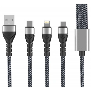 Zore Bax 3 in 1 Usb Kablo 1.2M