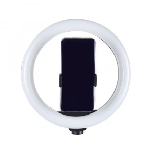 Zore MJ20 RGB Light 8 inç Işıklı Telefon Tutucu Ring Light